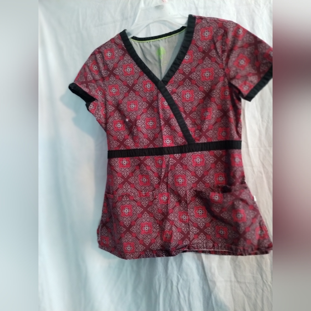 Healing Hand scrub shirt Sz XS